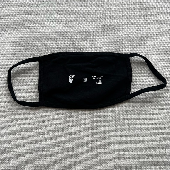 OFF-WHITE Black New Logo Mask - Picture 4 of 7